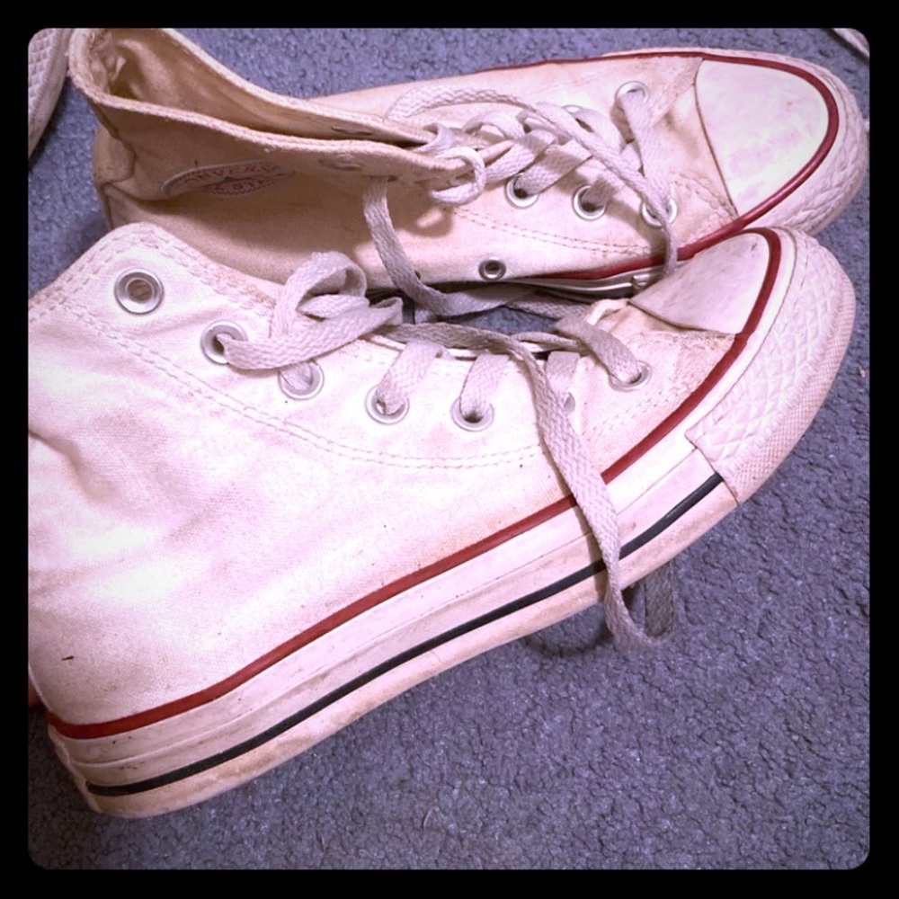 converse white high top